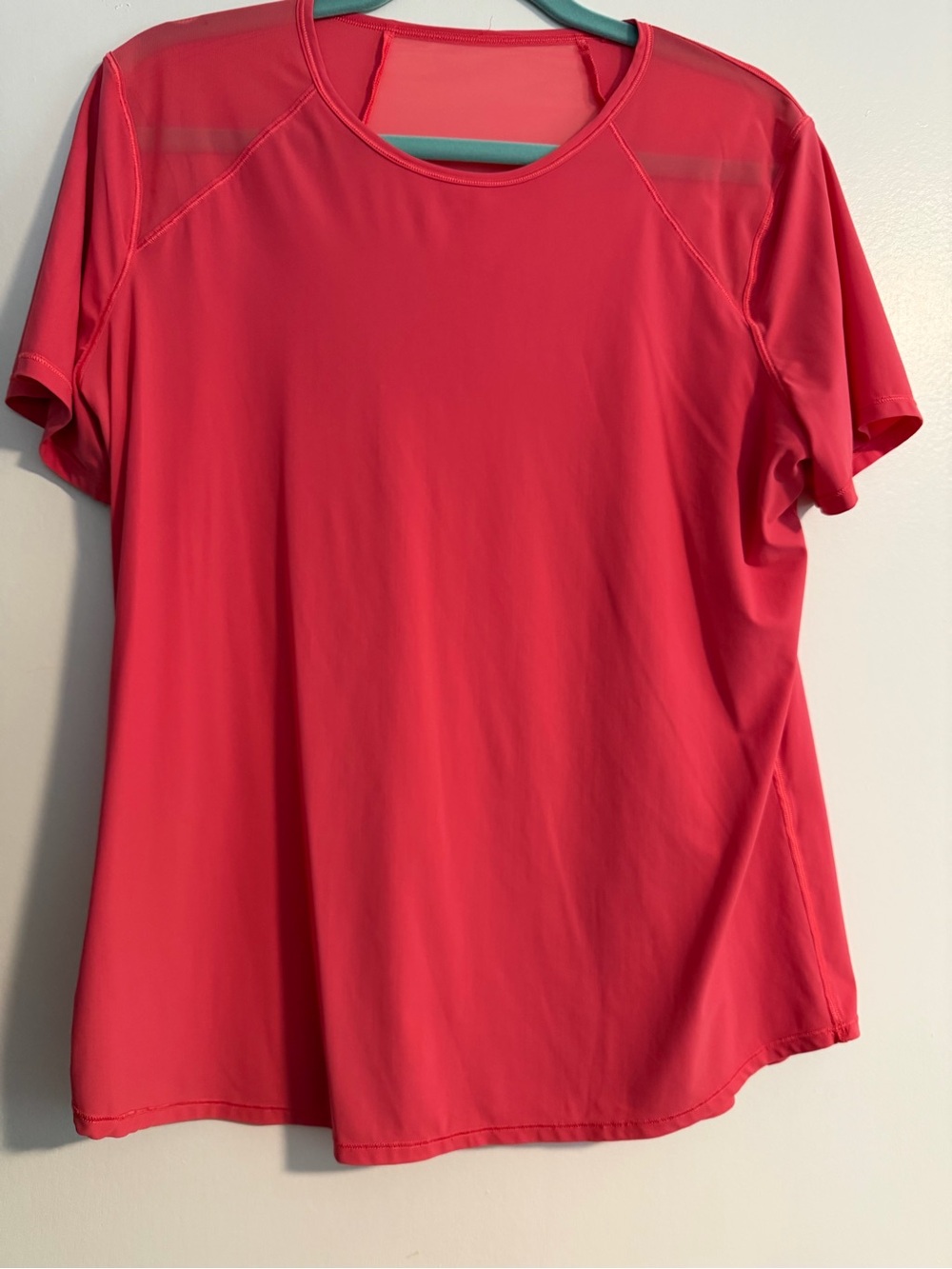 lululemon athletica Short-Sleeve Performance Tee in Coral